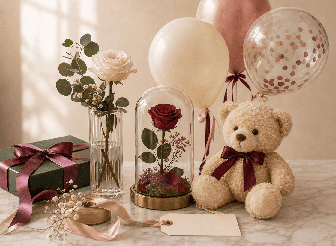 Teddy Rose Charm