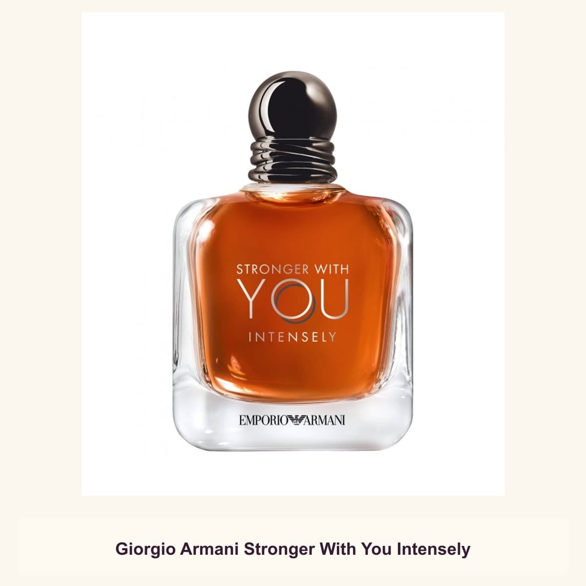 Giorgio Armani Stronger With You Intensely