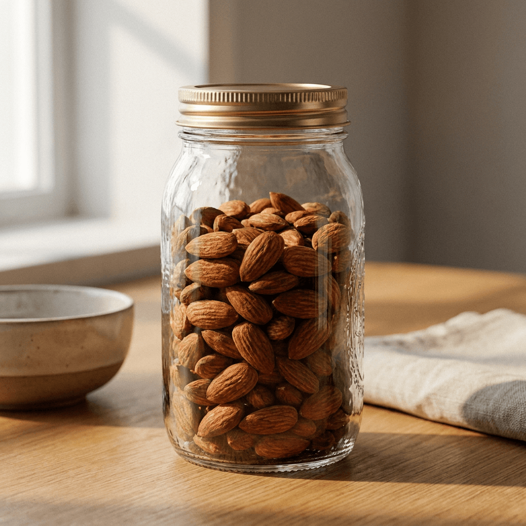 Artisan Roasted California Almonds Jar (500g)