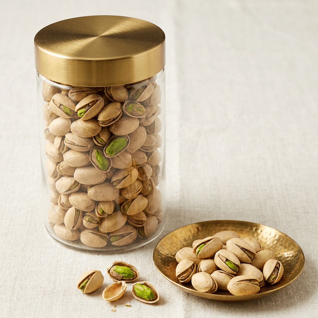 Artisan Roasted Salted Jumbo Pistachios (500g)