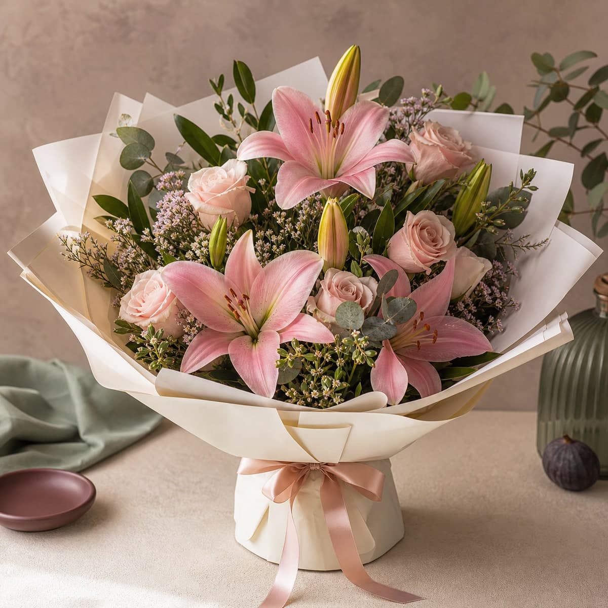 Blush Lily Bouquet