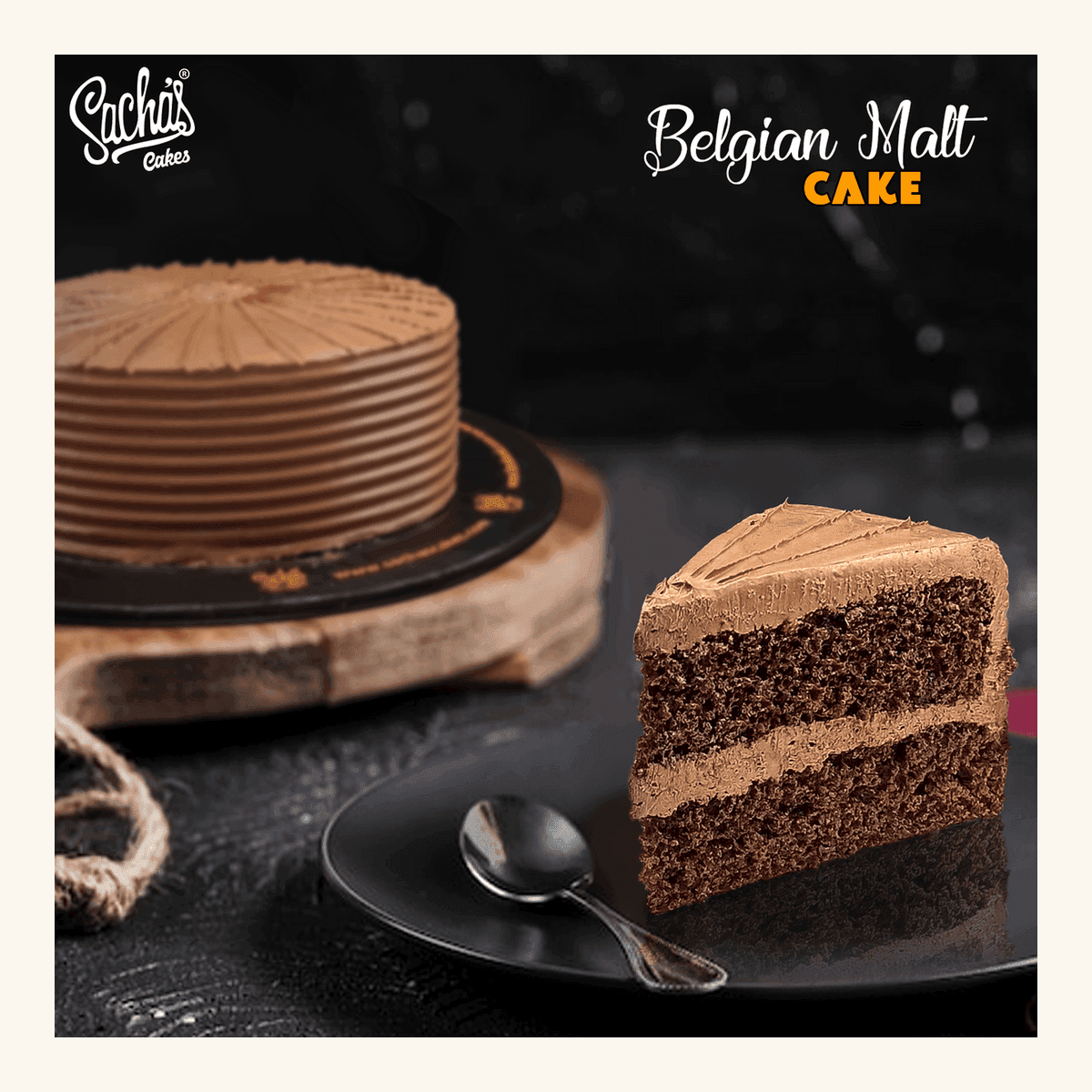 Cake Bites Belgian Malt Cake