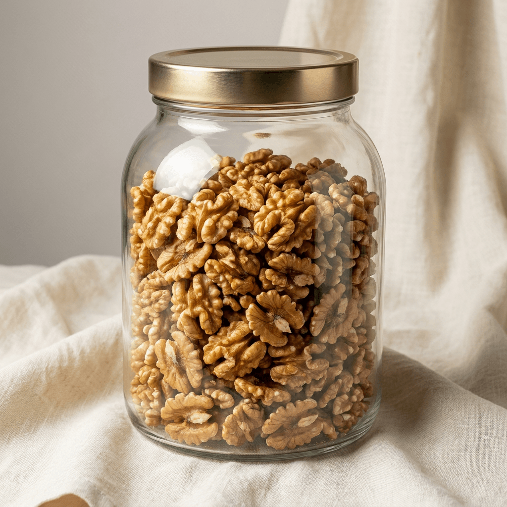 Royal Roasted Chilean Walnut Halves Jar (400g)