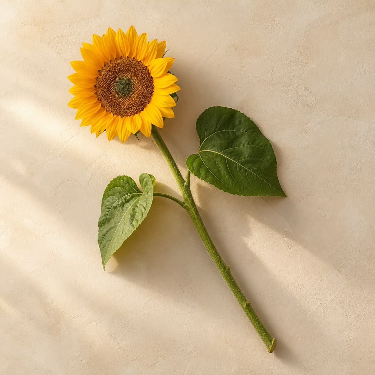 Golden Sunflower Stems