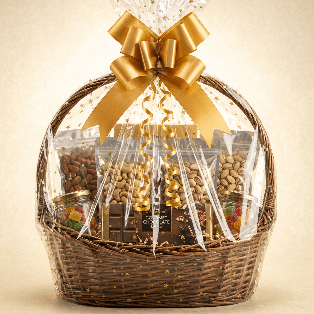 The Classic Celebration Willow Gift Basket