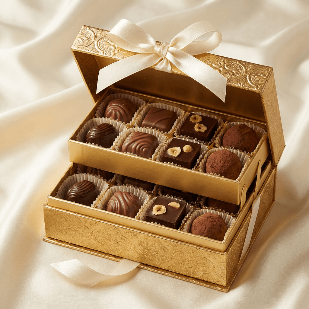 The European Artisan Ballotin Truffle Box (350g)